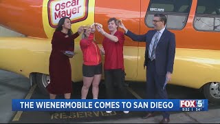 The Wienermobile Comes to San Diego [upl. by Drusus]