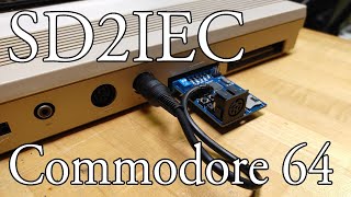 SD2IEC for the Commodore 64 [upl. by Rubliw]