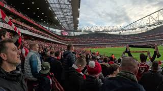 North London Forever Arsenal v Brentford 09032024 BEST Atmosphere in London [upl. by Aim434]