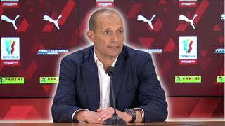 ALLEGRI quot Se ho mandato via GIUNTOLIquot Ecco cosa ha risposto Max in Conferenza [upl. by Adnertal]