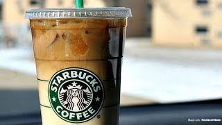 HOW TO MAKE A STARBUCKS ICED CARAMEL MACCHIATO LATTE [upl. by Sehguh]