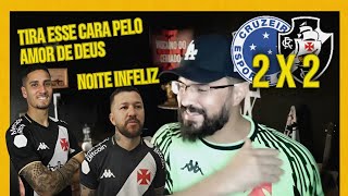 🚨VASCO EMPATA COM CRUZEIRO EM JOGO HORRÍVEL NO 1° TEMPOPÓSJOGO CRUZEIRO 2X2 VASCO [upl. by Llahsram]