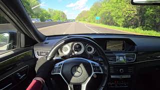 2016 Mercedes E350 Acceleration [upl. by Sirtimed351]