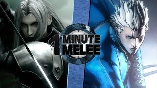 Sephiroth vs Vergil Final Fantasy vs Devil May Cry  One Minute Melee S5 EP12 [upl. by Downe]