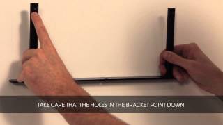 HOW TO fixing a floating shelf to your wall  English [upl. by Solon]