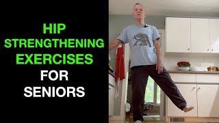 3 HIP STRENGTHENING EXERCISES for seniors [upl. by Merdith]