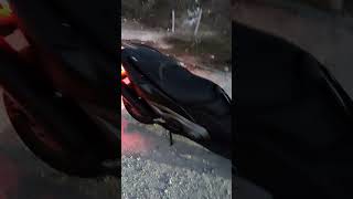 Kymco AK550 custom exhaust no DB killer AK550 [upl. by Hiroshi]