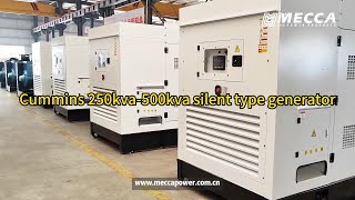 Mecca 250kva500kva silent type Cummins generator [upl. by Vasilis]