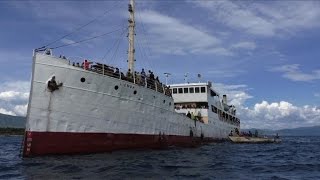 Un navire de guerre allemand centenaire sur le lac Tanganyika [upl. by Davy]