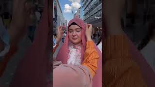 Try hijab transformation in publicmuslimah abaya trending youtubeshorts viral abayacollection [upl. by Anirb]