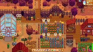 Farm Tour  Haunted Farm  Stardew Valley  Fall [upl. by Korten]