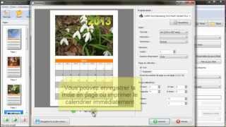 Comment créer un calendrier 2013 à imprimer par vousmême [upl. by Alahsal]