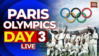 Paris Olympics Day 3 LIVE Manu Back In Action Rifle Shooters Eye Medals  Olympics Sports LIVE [upl. by Laurence]