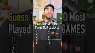 Too 10 Most Played Mobile Games Which Is Best shorts gaming mobilegame top10 guessinggame [upl. by Nigen230]