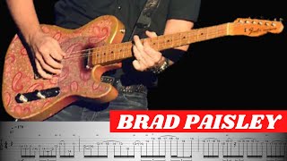 BRAD PAISLEY  10993 Seconds to GUITAR GOD Status [upl. by Eire246]