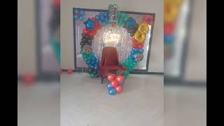 birthday decoration dk balloon plz contact 9015303217 [upl. by Lucille]