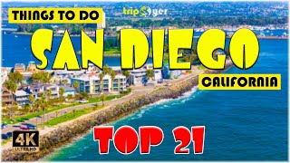 21 Best Things to do in San Diego California ᐈ San Diego Travel Guide 4K [upl. by Avihs]