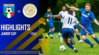 JUNIOR CUP  FINAL  AC FINCHLEY VS AFC MUSWELL HILL [upl. by Ellehs]