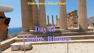 Dodecanese Island Tour  Day 13 Lindos Rhodes [upl. by Mackenzie]