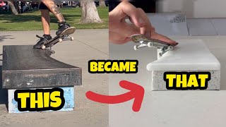 Fingerboard Obstacle Based Off Skateboard Ledge [upl. by Maximo252]