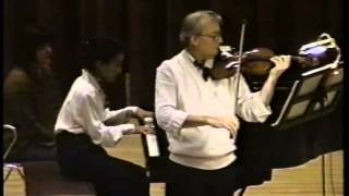 Skowronski Plays Paderewski Violin Sonata op13 Third Movement [upl. by Booker]