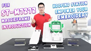 Empower Your Embroidery  Introduction The HoopTalent Hooping Station Kit For STM7272 MaggieFrame [upl. by Haggar709]