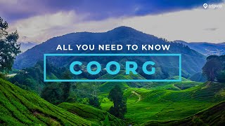 The Coorg Travel Planner Things To Do In Coorg Best Hotels In Coorg Coorg Trip Budget  Tripoto [upl. by Strait]