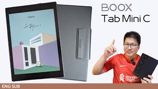 （寧心舍評測）文石BOOX Tab Mini C開箱、規格分析及評測（同場加映：專屬磁吸保護套）（wENG SUB） [upl. by Aklog]