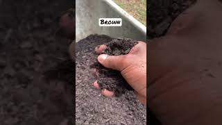 Good Idea To Add Compost To Your Lawn How To Tell If It’s Ready shortvideo lawn shorts [upl. by Torray]