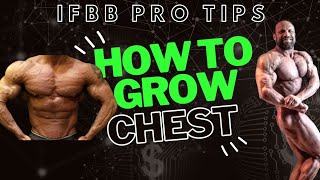 HOW TO GROW Chest — IFBB Pro Bodybuilder and Medical Doctors System [upl. by Salvador]