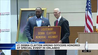 Lt Debra Clayton among officers honored at special event in Orlando [upl. by Waers]