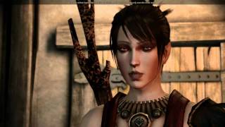 Dragon Age Origins Morrigan Romance part 2 Talking to Morrigan after the battle of Ostagar [upl. by Llerrom]