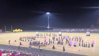 Atkins High School Marching Band at Northwest Guilford 102624 [upl. by Allebara]