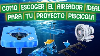 CUAL ES MEJOR AIREADOR PARA INICIAR UN PROYECTO DE CRIA DE PECES [upl. by Essilevi612]