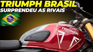 TRIUMPH BRASIL SURPREENDE RIVAIS NO BRASIL [upl. by Niklaus811]