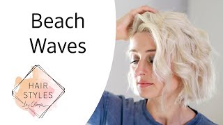 Beach Waves Tutorial mit Olesja [upl. by Shutz]