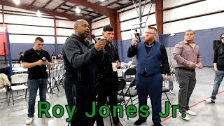 Roy Jones Jr talking with Fighters [upl. by Kippar845]