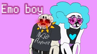 EMO BOY MEME EXPLICIT LYRICS fell x Lust sans OLD BEGINNING [upl. by Eart505]