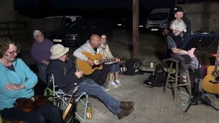 Italian song in an Irish Haybarn [upl. by Will]