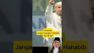 Lucu ga mau dikoreksi lucungakak lucu lucuvideo habib habibpalsu funny zainudinmz gusbaha [upl. by Refynnej481]