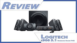 Logitech z906 51 Surround Sound THX  In Depth Review  Unboxing [upl. by Margette553]