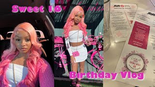 My Sweet 16th BIRTHDAY VLOG 💕 [upl. by Acirretahs]