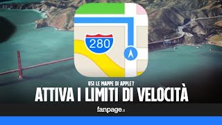 Se usi le Mappe di iPhone e vuoi evitare le multe attiva questa opzione [upl. by Minette]