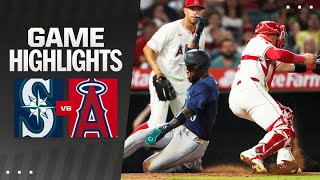 Mariners vs Angels Game Highlights 83124  MLB Highlights [upl. by Daile]