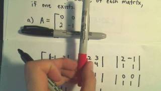 Finding the Inverse of a 3 x 3 Matrix using Determinants and Cofactors  Example 1 [upl. by Leirza]