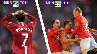 The Day Cristiano Ronaldo Saved Manchester United in 23 Minutes [upl. by Arretnahs]