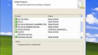 SQL SERVER 2005 Installation on Windows XP [upl. by Colier]