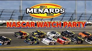 2024 ARCA Daytona Live Stream and Reaction  Sioux Chief Fast Track 200 [upl. by Jacenta]