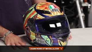 AGV K3 5 Continents Helmet Review at RevZillacom [upl. by Oeniri]