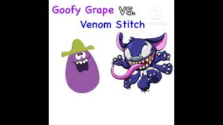 Goofy Grape VS Venom Stitch 💙🍇 [upl. by Brittain]